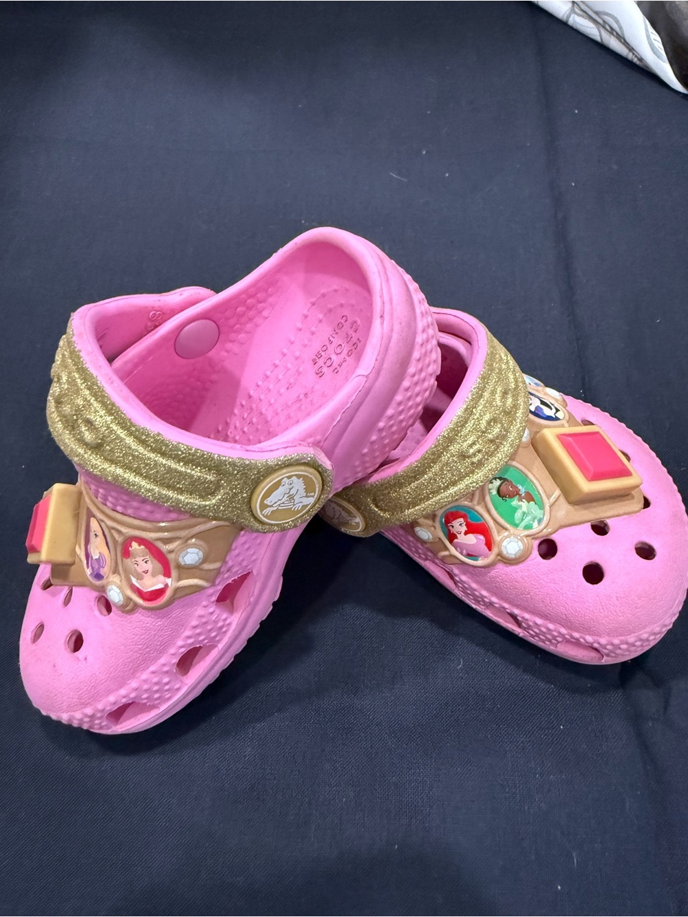 Disney Light Up Princess Crocs